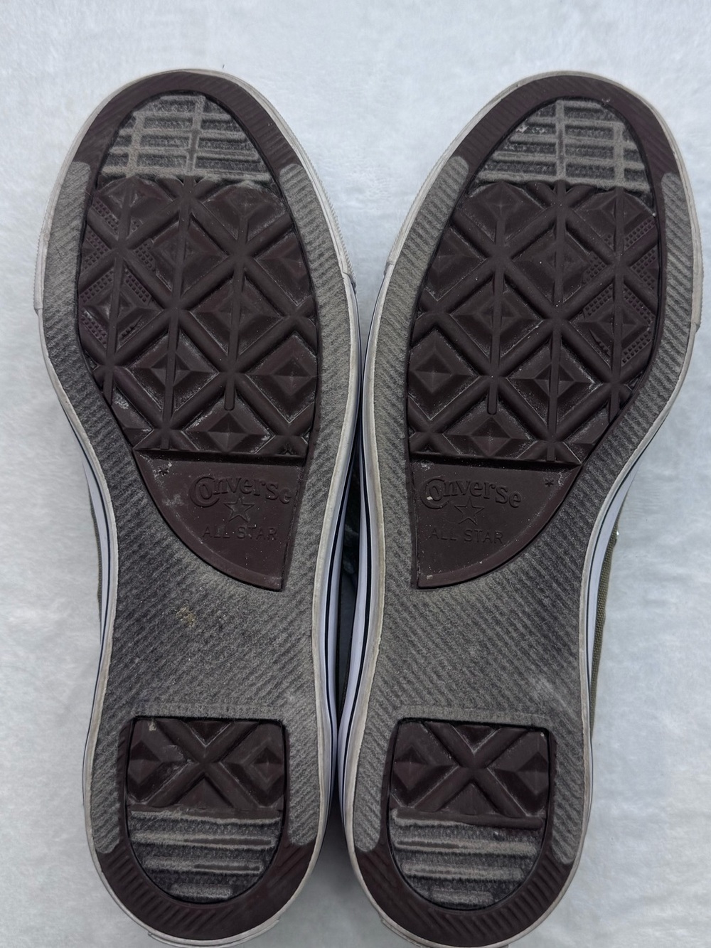 Converse Chuck Taylor All Star Low Olive Green Canvas Sneakers Men’s 7 - Picture 7 of 9